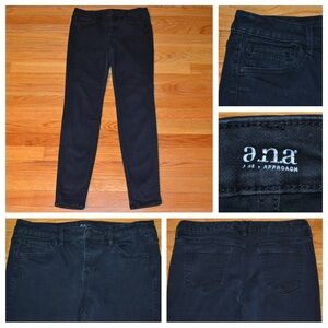 Women’s a.n.a black jeggings, size 27/4